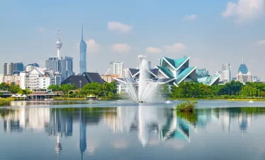 kuala lumpur lake garden skyline view featured in malaysia tour packages from bangladesh