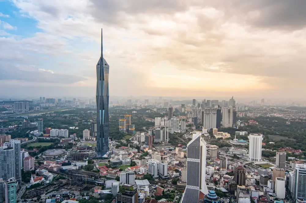 merdeka 118 kuala lumpur skyline view from malaysia tour packages for bangladeshi travelers