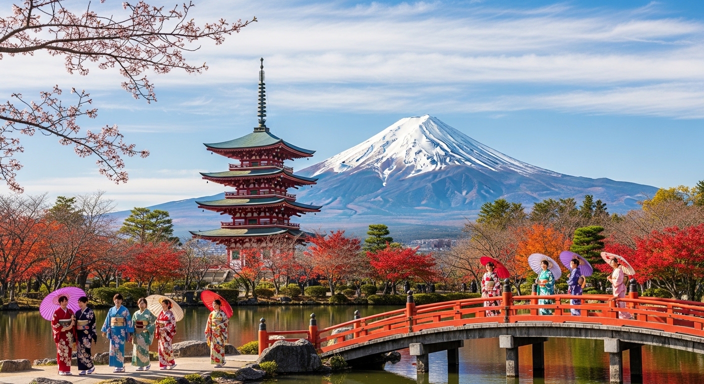 Japan tour package from Bangladesh 2026 Tokyo Osaka travel experience Mount Fuji Shinkansen